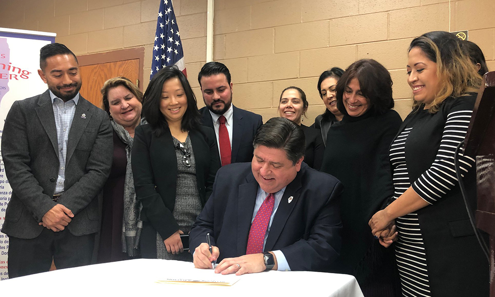 Gov. Pritzker signs Executive Order 2019-07