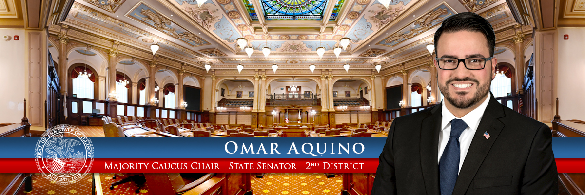 Illinois State Senator Omar Aquino