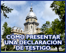 Cómo presentar una declaración de testigo